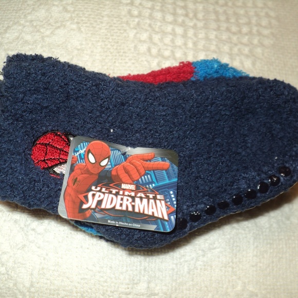 Marvel Other - NEW Spiderman Boys Socks 3-Pack Infants 18-24 Mos